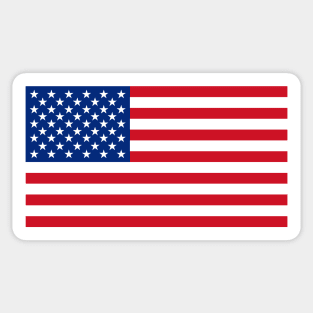 Flag of the United States of America Sticker